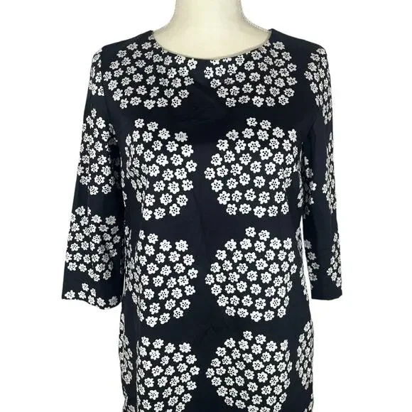 Marimekko Unelma Puketti Tunic Dress Bold Artistic Minimalist Modernist Size 34 - Picture 8 of 11